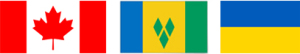 Canada Jamaica & Ukraine